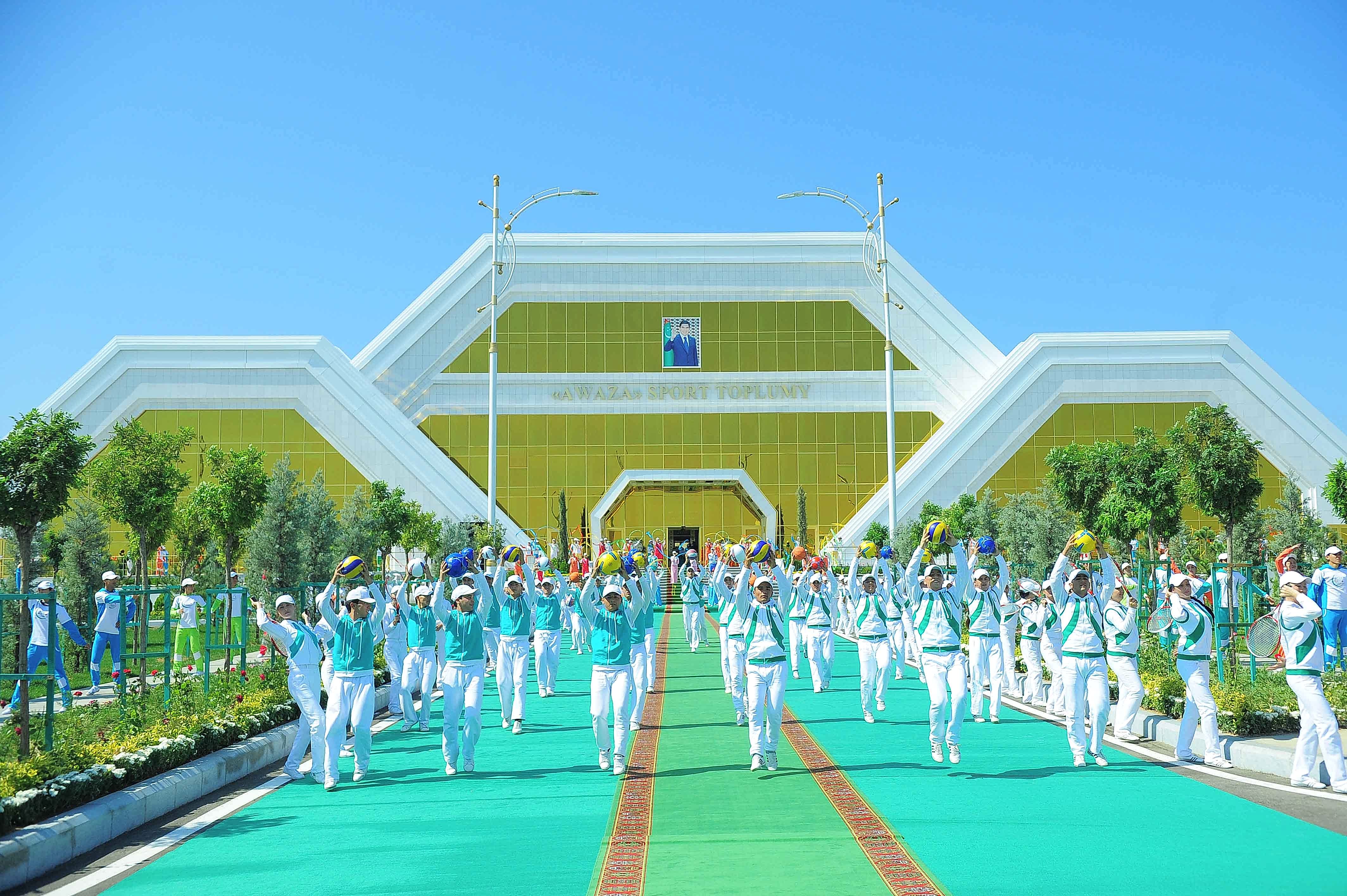 
					AWAZA SPOR KOMPLEKSİ TÜRKMENİSTAN				