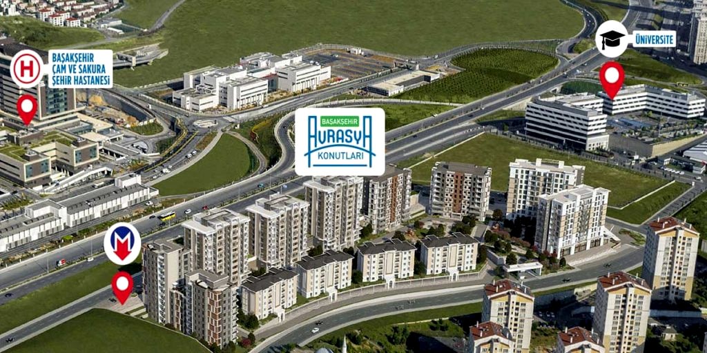 
					BAŞAKŞEHİR AVRASYA KONUTLARI				