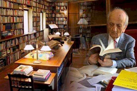 
					FUAT SEZGİN KÜTÜPHANE BİNASI				