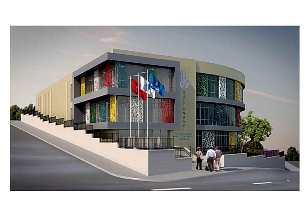 
					SULTANGAZİ 75. YIL KAPALI YÜZME HAVUZU				